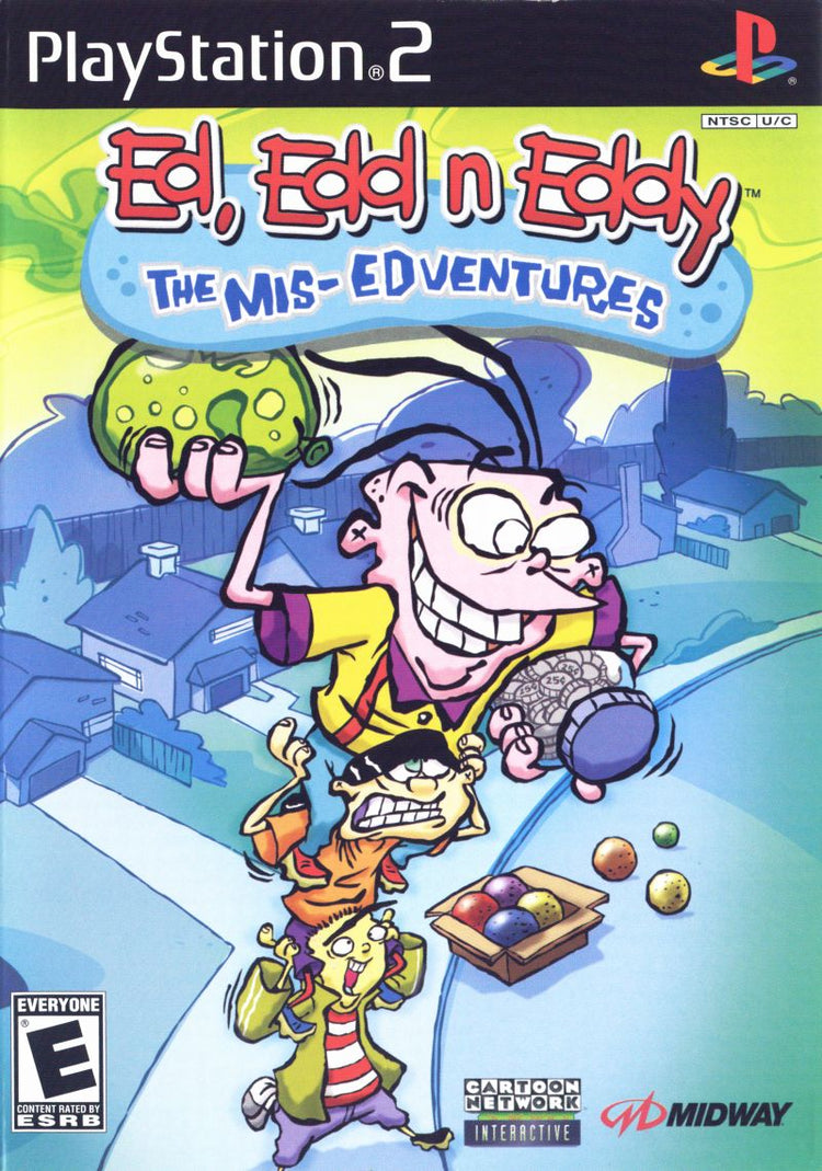 Ed Edd N Eddy Mis-Edventures - PS2 Game