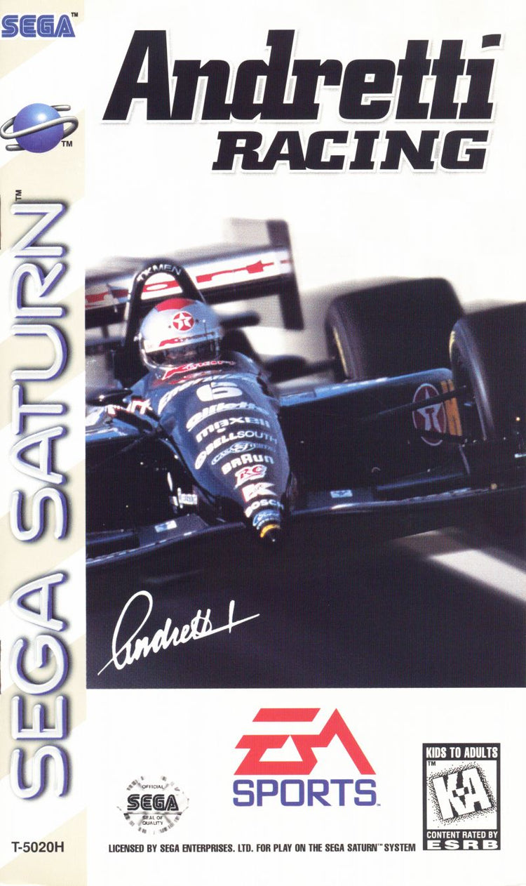 Andretti Racing - Sega Saturn Game
