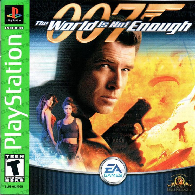 007 World is Not Enough - PS1 Game