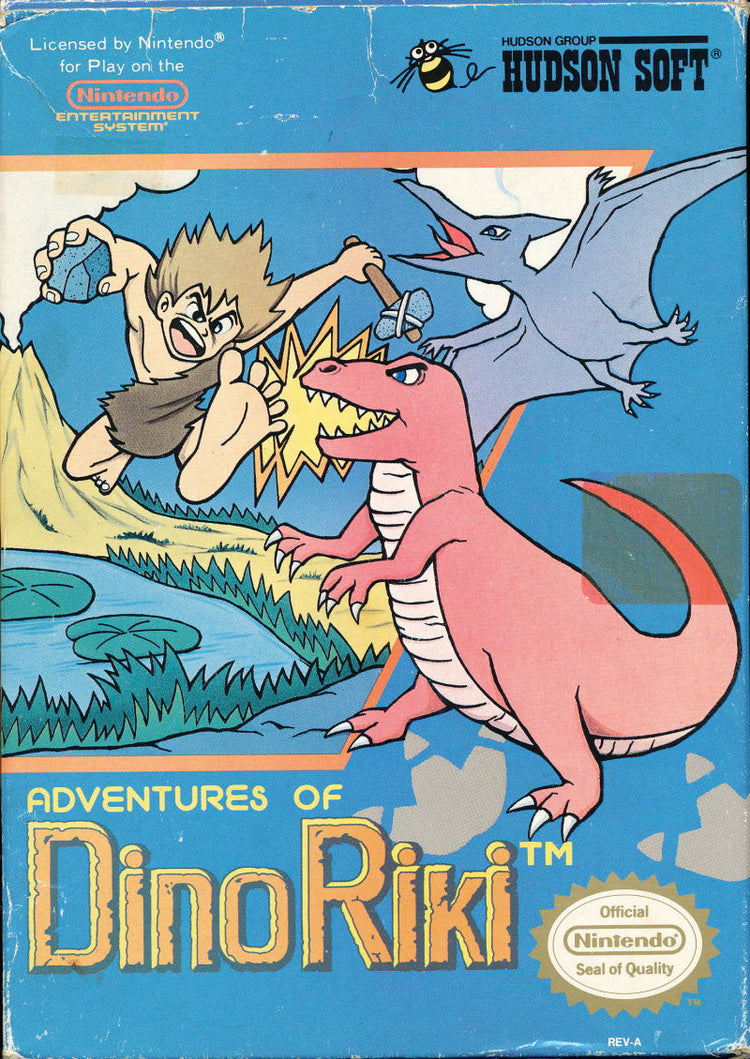 Adventures of Dino Riki - NES Game