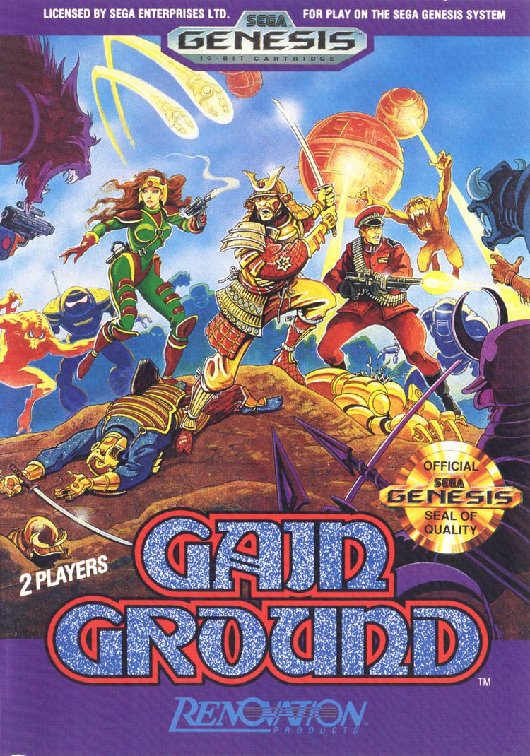 Gain Ground - Sega Genesis Game