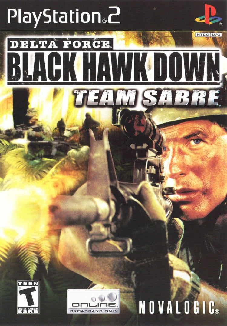 Delta Force Black Hawk Down Team Sabre - PS2 Game