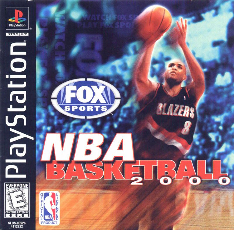 NBA Basketball 2000 - PS1 Game