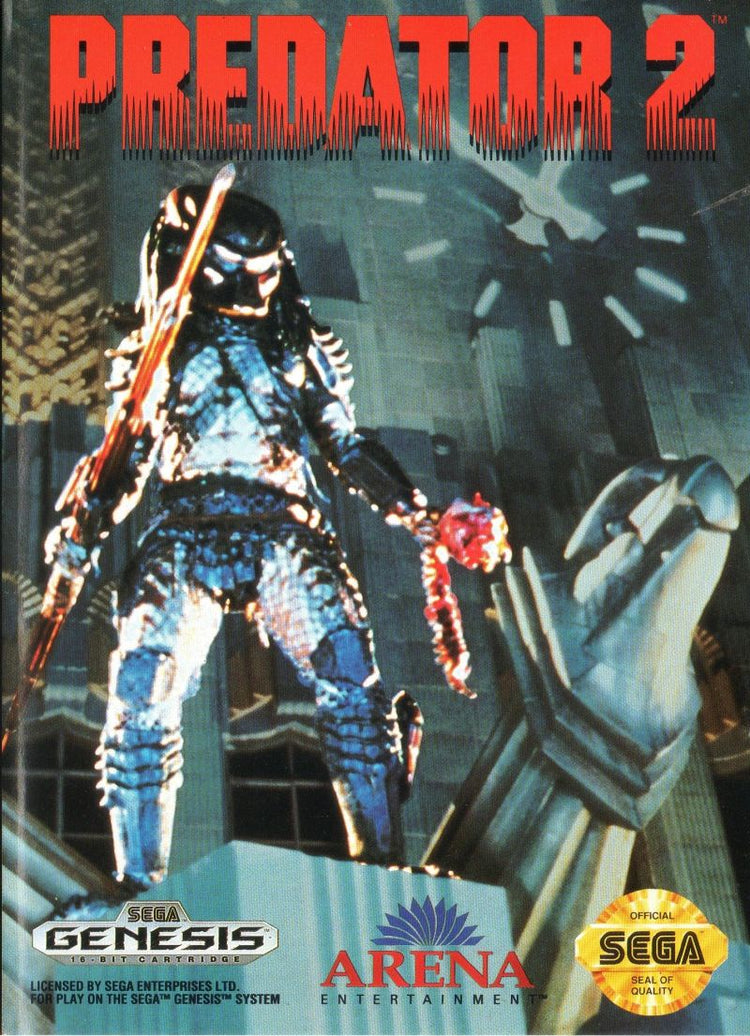 Predator 2 - Sega Genesis Game