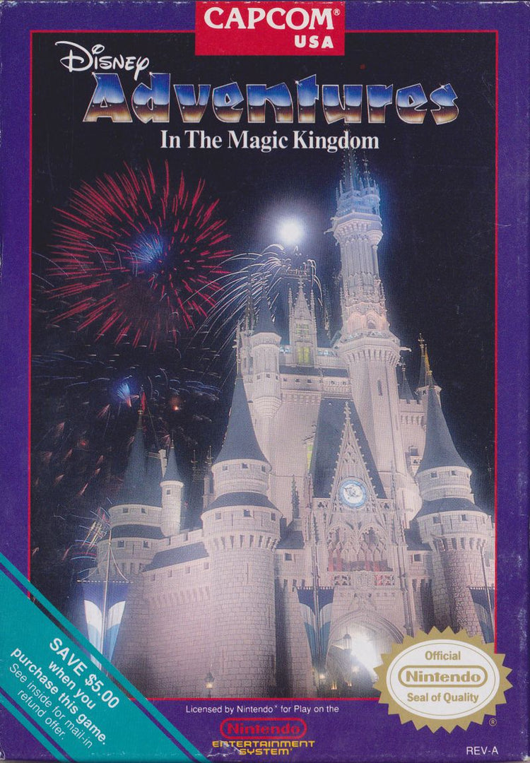 Adventures in the Magic Kingdom - NES Game
