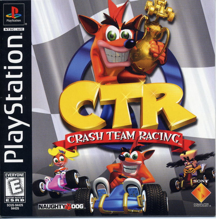 CTR Crash Team Racing - PS1 Game
