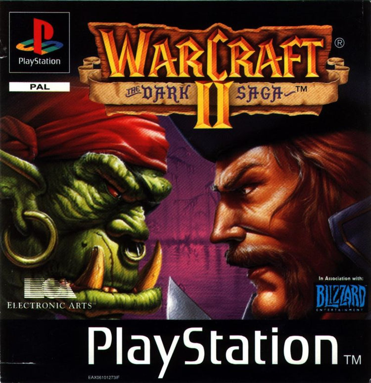 Warcraft II The Dark Saga - PS1 Game
