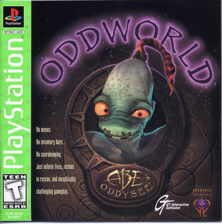 Oddworld Abe's Oddysee - PS1 Game