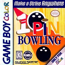 10 Pin Bowling - Gameboy Color Game