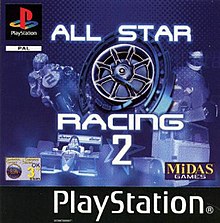 All-Star Racing 2 - PS1 Game