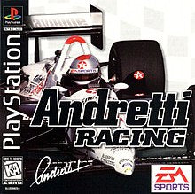 Andretti Racing - PS1 Game