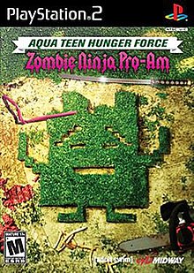 Aqua Teen Hunger Force Zombie Ninja Pro-Am - PS2 Game