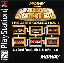 Arcade's Greatest Hits Atari Collection 1 - PS1 Game
