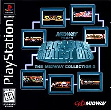 Arcade's Greatest Hits Midway Collection 2 - PS1 Game