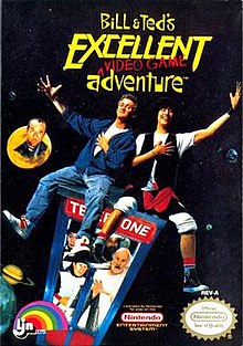 Bill and Ted's Excellent Video Game - NES Game