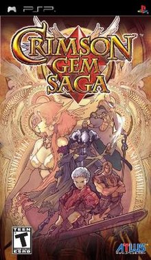 Crimson Gem Saga - PSP Game