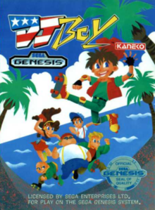 DJ Boy - Sega Genesis Game