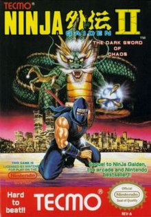 Ninja Gaiden II The Dark Sword of Chaos - NES Game