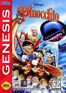 Pinocchio - Sega Genesis Game