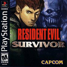 Resident Evil Survivor - PS1 Game