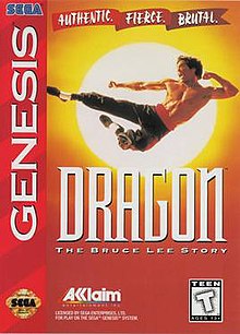 Dragon: The Bruce Lee Story - Sega Genesis Game