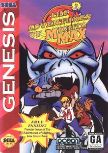 Adventures of Mighty Max - Sega Genesis Game