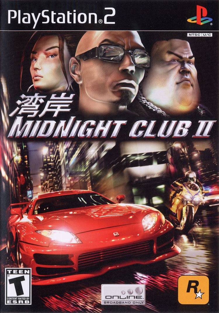 Midnight Club 2 - PS2 Game