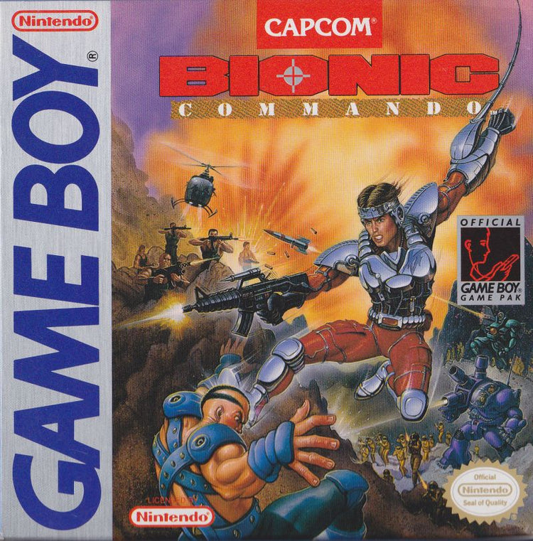 Bionic Commando - Gameboy Game