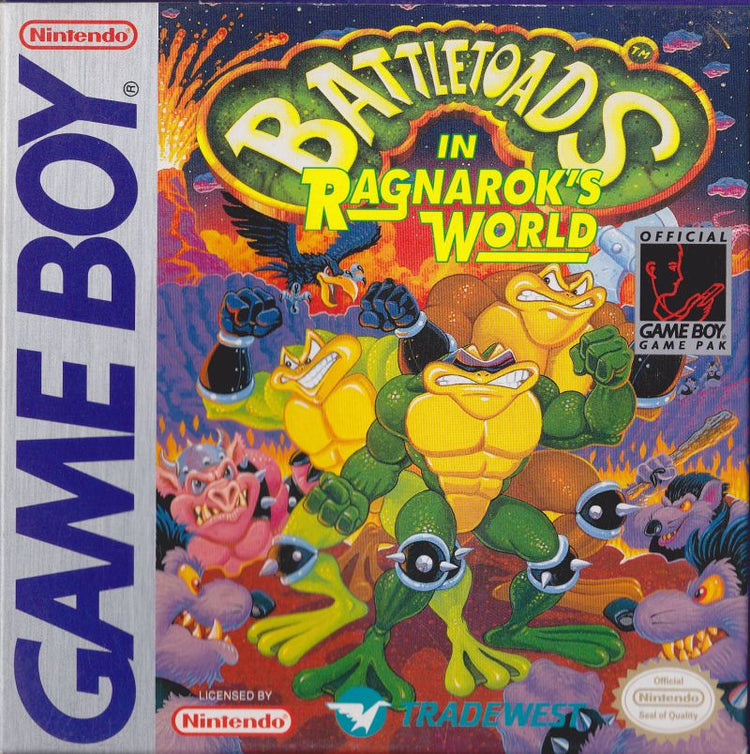 Battletoads in Ragnarok's World - Gameboy Game