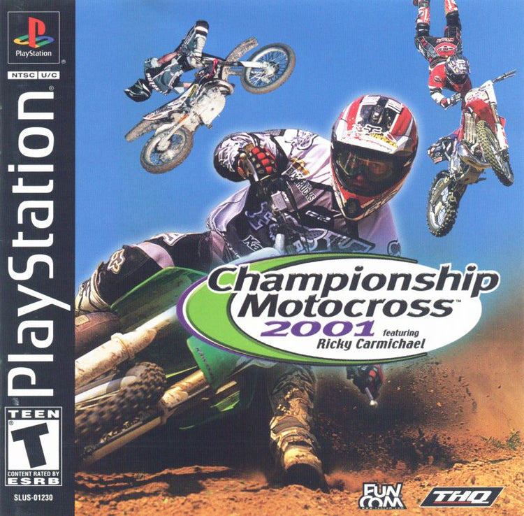 Championship Motocross 2001 - PS1 Game