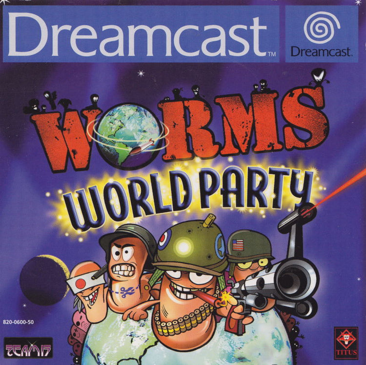 Worms World Party - Sega Dreamcast Game
