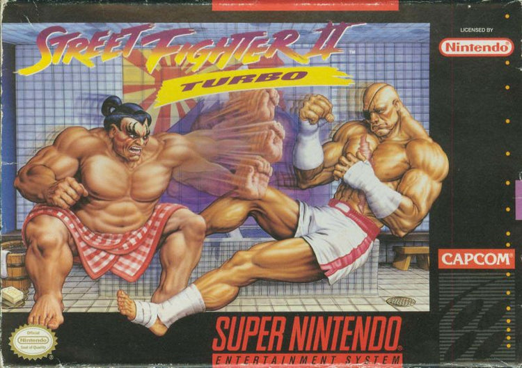 Street Fighter II Turbo - SNES Game