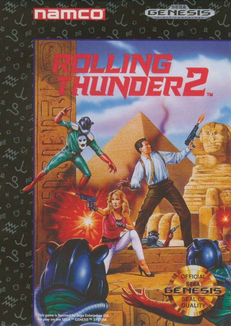 Rolling Thunder 2 - Sega Genesis Game