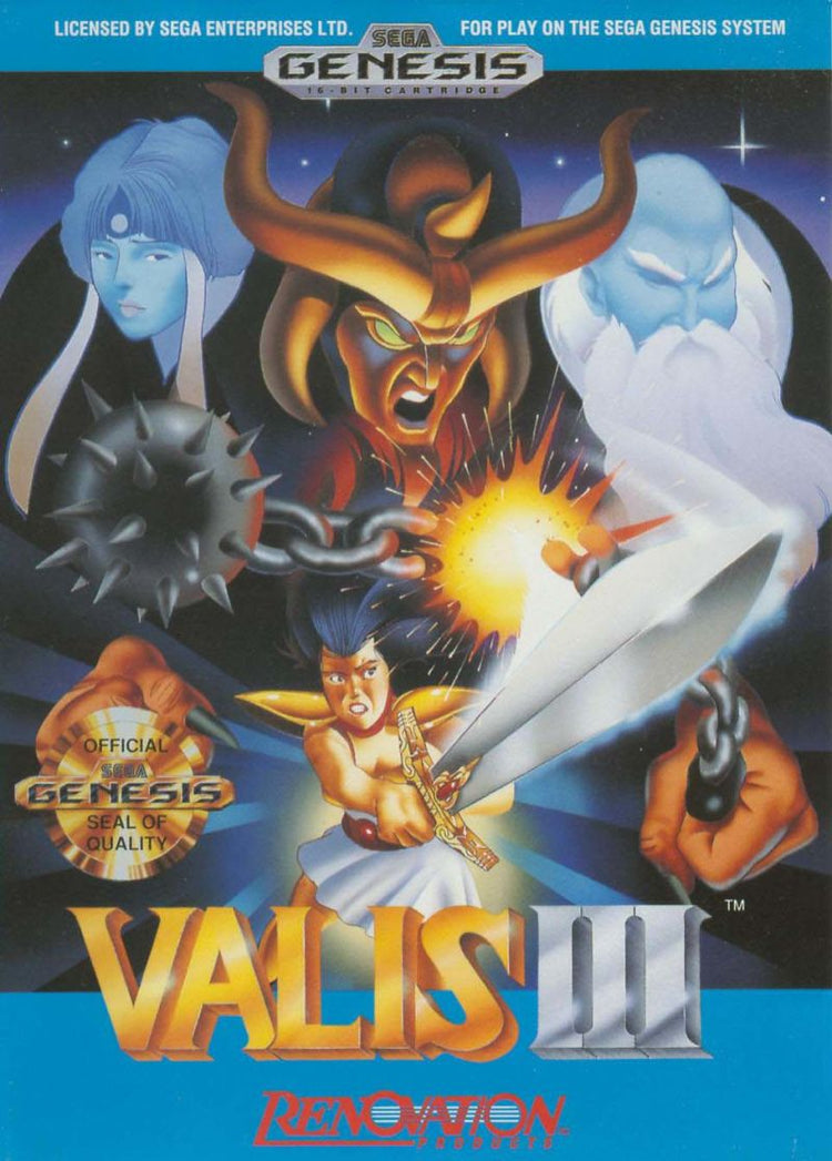 Valis III - Sega Genesis Game