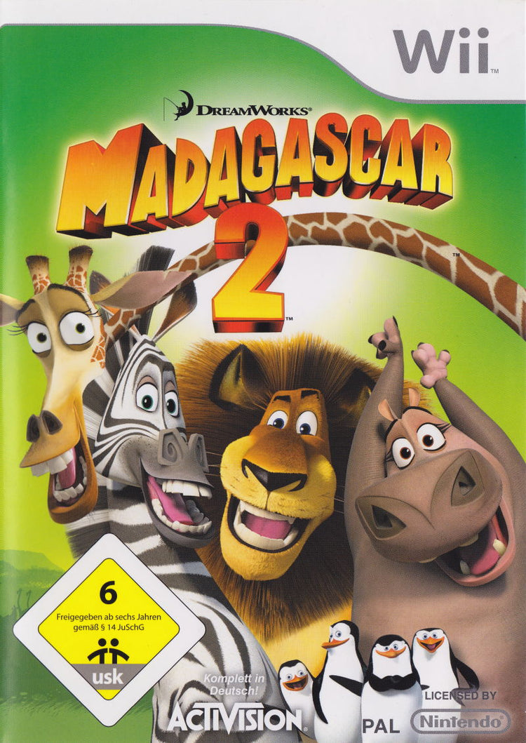 Madagascar Escape 2 Africa - Wii Game