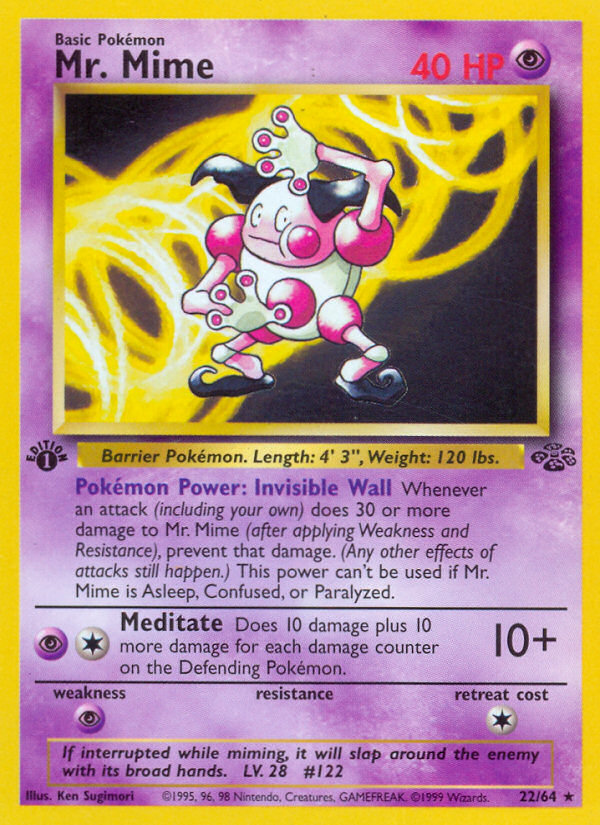 Mr. Mime (22/64) - Jungle