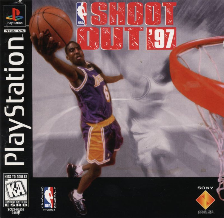 NBA ShootOut 97 - PS1 Game