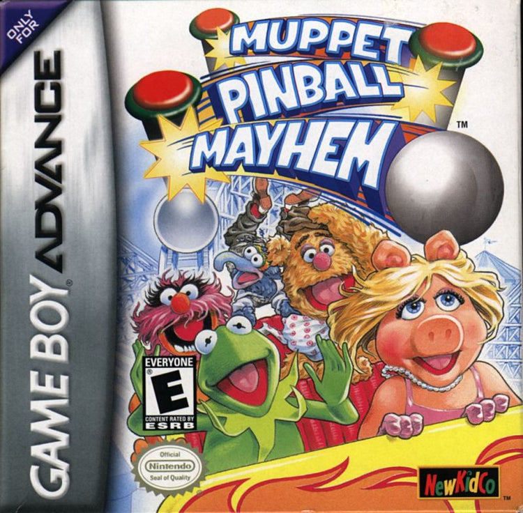 Muppet Pinball Mayhem - GBA Game