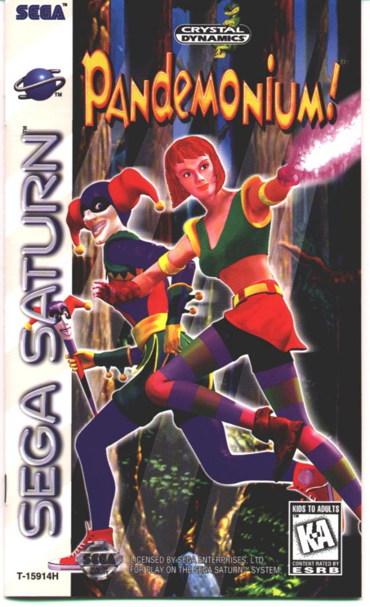 Pandemonium - Sega Saturn Game