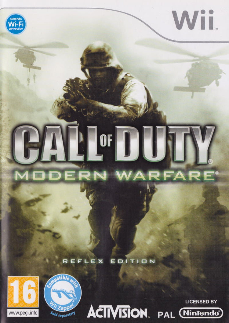 Call of Duty Modern Warfare Reflex - Wii Game