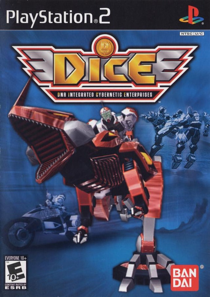 DICE DNA Integrated Cybernetic - PS2 Game