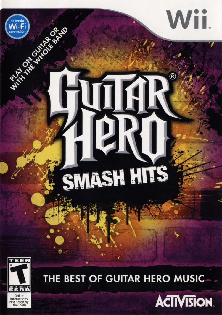 Guitar Hero Smash Hits - Wii Game