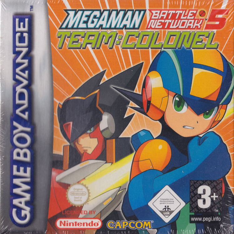 Mega Man Battle Network 5 Team Colonel - GBA Game