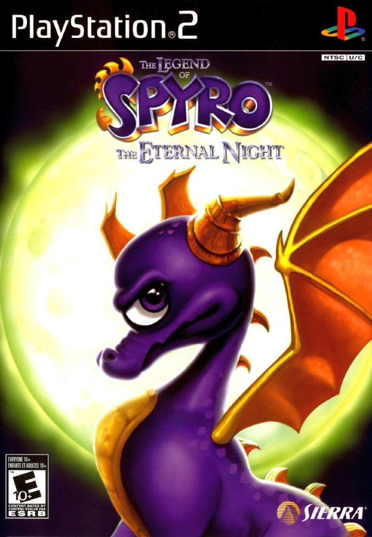 Legend of Spyro The Eternal Night - PS2 Game