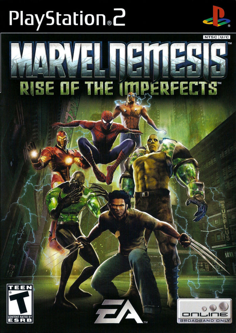 Marvel Nemesis Rise of the Imperfects - PS2 Game