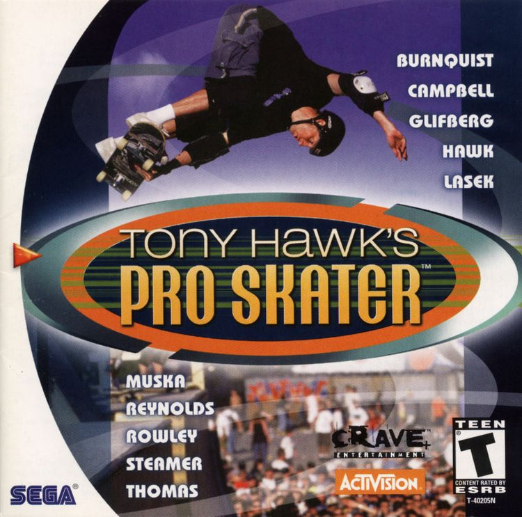 Tony Hawk's Pro Skater - Sega Dreamcast Game