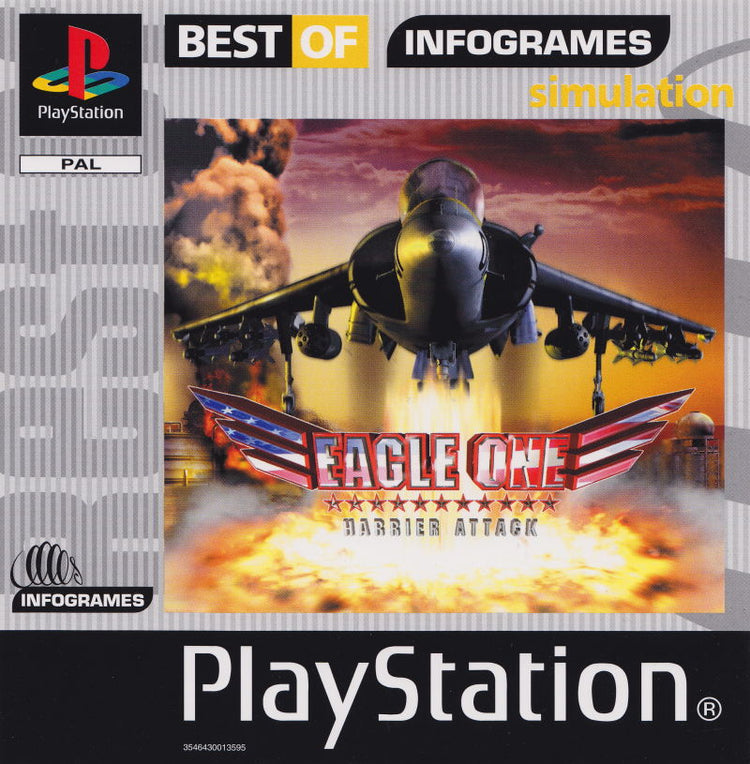 Eagle One Harrier Attack - PS1 Game