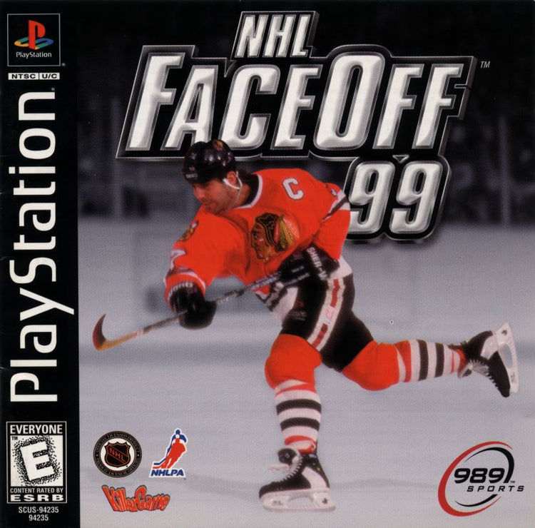 NHL FaceOff 99 - PS1 Game