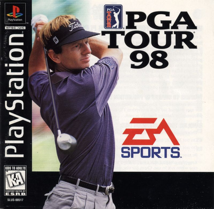 PGA Tour 98 - PS1 Game