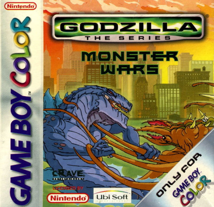 Godzilla The Series - Gameboy Color Game